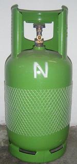 bombola da 10 kg per gas refrigeranti o frigorigeni (es. R407C R410A R134a R404)