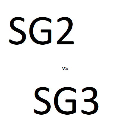 sg2 vs sg3